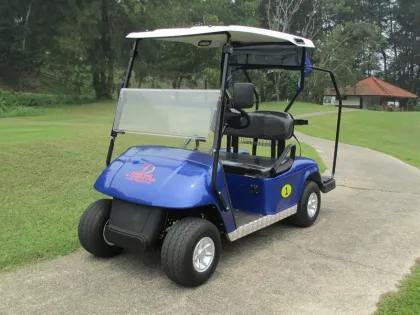 Strong golf cart hunting golf cart