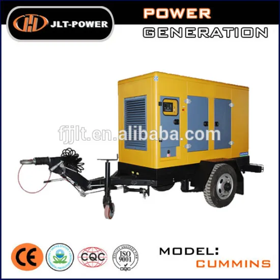 Water Cooled Trailer Diesel Generator 10kva to 1000kva