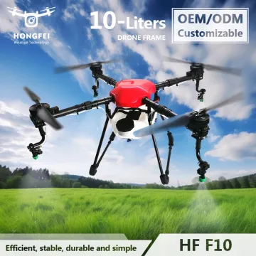 10L Cost-Effective Citrus Sprayer Uav Frame with Optional DIY Durable and High Ductility Agriculture Drone Rack