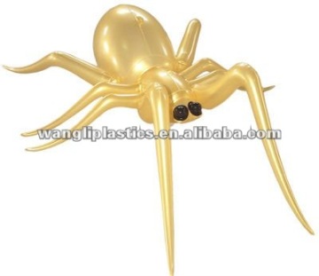 PVC Inflatable Plastic Spider Toy