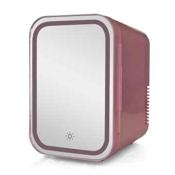 Mini Fridge for Skincare Cooling, 6L, 12V/220V, Home & Car