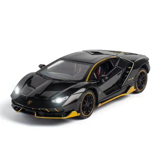 1:24 Scale Luxury Lamborghini Limousine Metal Car Model Simulation Collection