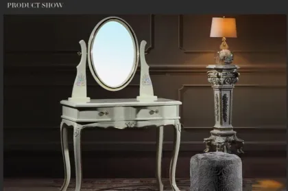 Luxury solid wood dressing table