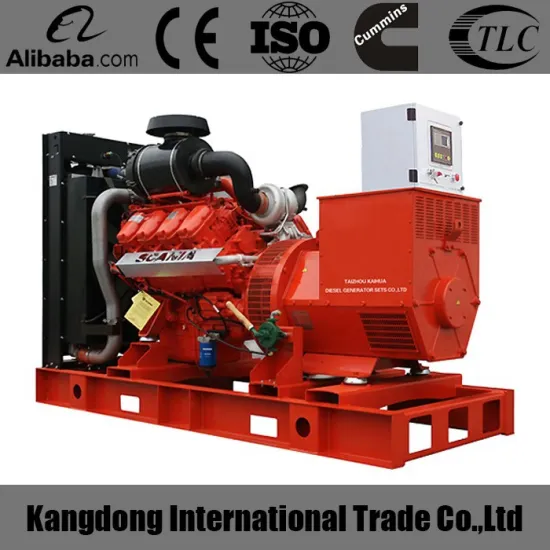 250KVA SCANIA Diesel Power Generator China supplier DC09 073A 02-21