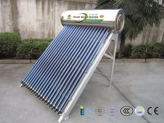 6 years guarantee pressurized stainless steel solar water heater system