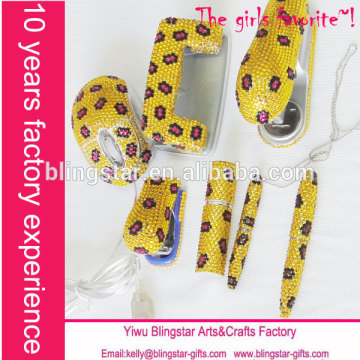 hot selling rhinestone crystal bling office stationery