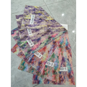 Fashion Stright Striped Stretch Printed Satin Fabrics