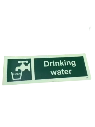 Marine IMO Fluorescence Safety Signs