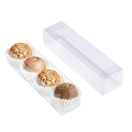 Custom Gift Transparent Truffle Candy Hard Plastic Box