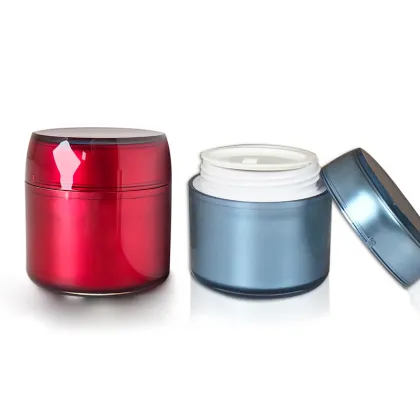 Laneige 70g-80g Water Sleeping Mask Jar - Acrylic Round Face Mask Container with Spoon