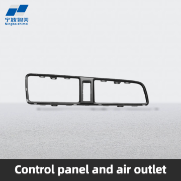 Upgraded Black Air Conditioning Control Panel for Cars