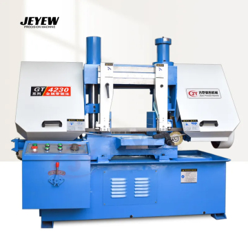 Hydraulic Tension Automatic Metal Cutting Band Saw Machine - New Condition with Stainless Steel Core Components and Motor