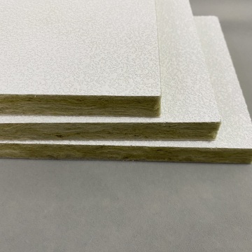 Acoustic Stone Wool Ceiling Tiles - Insulation Panels for Heat Insulation