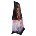 pet dog food bag zip top custom printed biodegradable food grade with resealable zipper