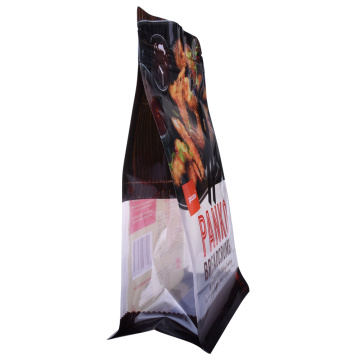 hundefoderpose med lynlås, specialtrykt biologisk nedbrydelig fødevarekvalitet med genlukkelig lynlås