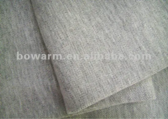 Combed CVC Pique Knitted Interlock Knitted Fabric