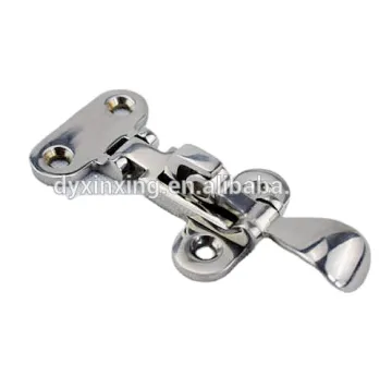 Factory Direct Stainless Steel 316 Mirror Polished Hasp Marine Boat Hardware