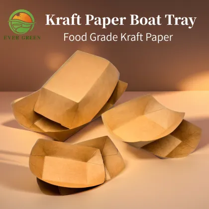 3#Kraft Paper Street Snack Noodles Salad Packing