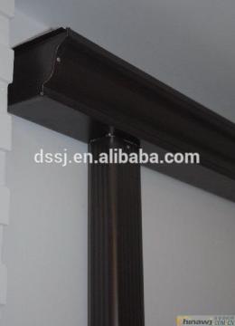 Squar gutter downspout--5.2 Inch/7inch K style Aluminum Gutter System