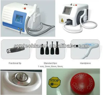 Medical CE Er YAG fractional medical laser for skin rejuvenation and pigmentation and wrinkle removal