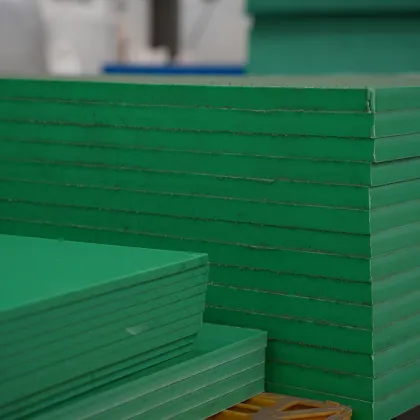 Green Plastic Polypropylene Sheets