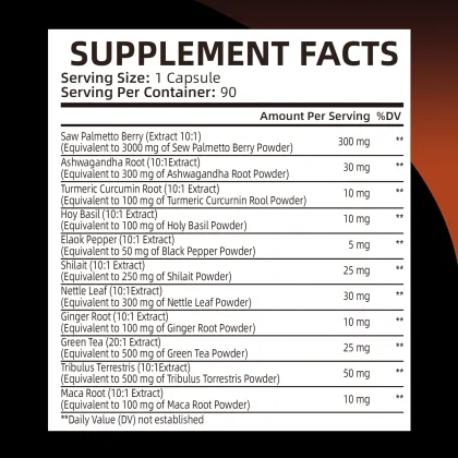 Saw Palmetto Capsules Prostate Health Saw Palmetto Capsules