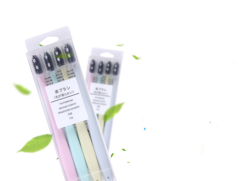 Bamboo Charcoal Bristles Toothbrush 