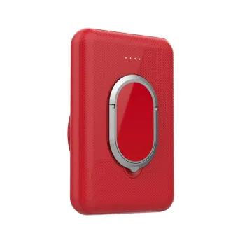 Magnetic Wireless Charging New Design Ring Bracket 5000mAh Power Bank