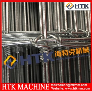 Fixed Knot Field Fence