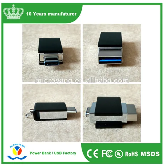Hot sale world premiere custom logo usb3.1 type c otg smart phone usb flash drive