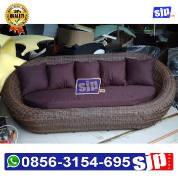Sofa Rotan sintetis / Kursi rotan sintetis