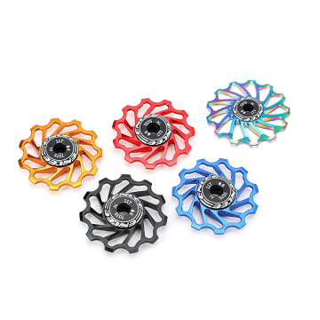 Bike Spare Parts 11T 13T Rear Derailleur Pulley Aluminum Alloy Guide Pulley