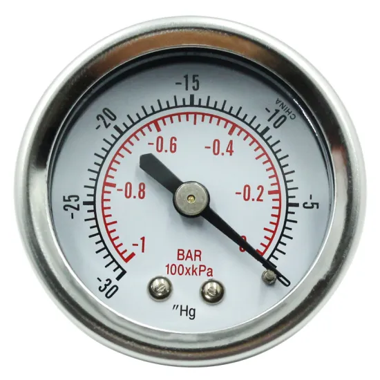 Vacuum Negative Pressure Gauge
