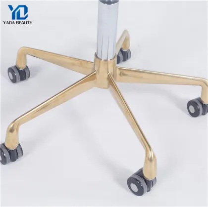 New Style Gold Salon Master Stool - Barber Chair & Salon Furniture