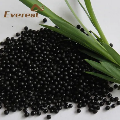 Humic Acid Npk Black Shiny Granular Compound Fertilizer