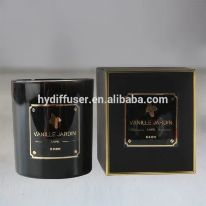 glass jar scented candles soy wax