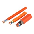 2 & 3core & Earth PVC kabel oranye melingkar