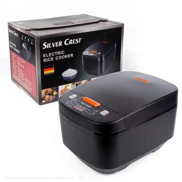 High-Quality Multifunctional Low-Sugar Rice Cooker (5L, Khaki/Black)