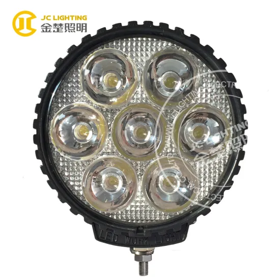 Round led work light 35w waterproof led spot beam for forklifts,China 4x4 accessories 35w led , 35w truck led round tail light