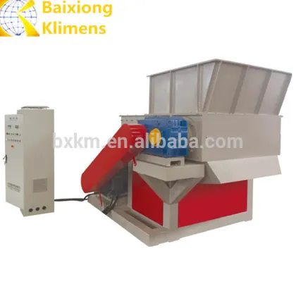 Plastic/Rubber lump shredder Wood shredder Single shaft shredder