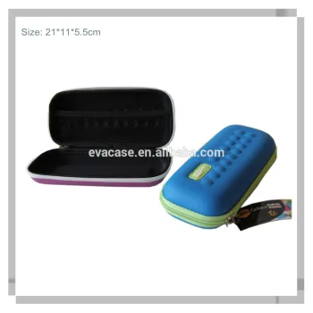 OEM good quality customized colorful style EVA PU Pencil Case/bag Hot wholesale for kids with mesh pocket