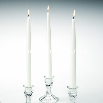 lighting decoration paraffin wax plain taper Candles