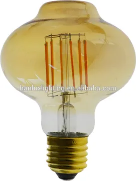 amber cover golden color Lantern 4W E27 Filament Bulb