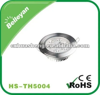 2012 hot sale cool price 10w high power led recessed ceilinglight