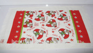 100% cotton printing kitchen towel softtextile