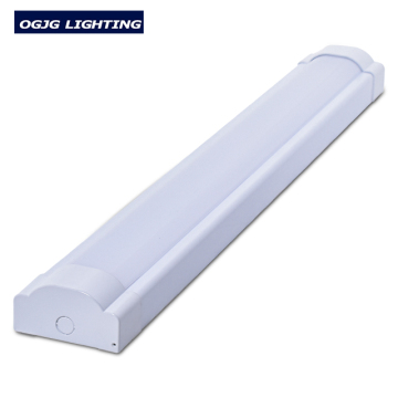 Aluminium 4ft 1200mm 36W LED LED Batten Light untuk Pencahayaan Siling Pejabat Komersial