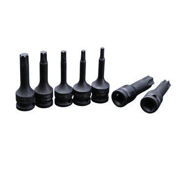 3/8" Drive Torx Bit Impact Socket Set T20-T60 for Auto Car Repair Tools