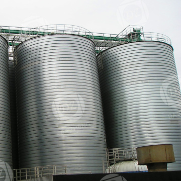 Гофрирана стоманена плоча силоз за съхранение на селска царевица