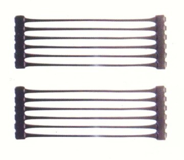 plastic uniaxial geogrid