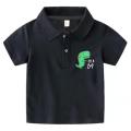 T-shirt a manica corta per bambini con adesivo